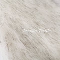 White Tip Artificial Faux Fur Imitation Fox Hair Fake Fur